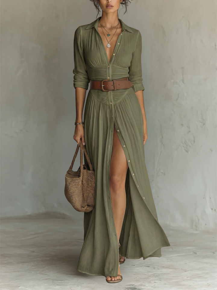 Robe longue Mira | Élégante & fluide, idéale pour l'été 3