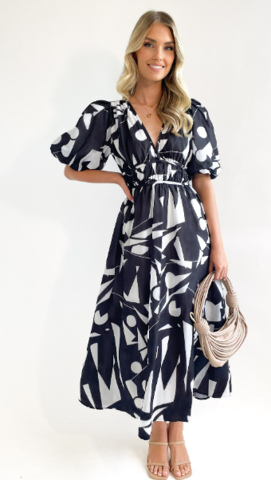 Robe longue femme Éva | Maxi, Col V élégant, Tissu léger 6