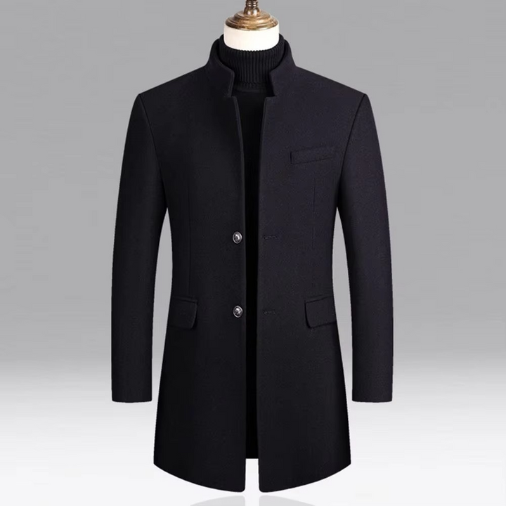 Manteau Intemporel Paul | Doublure Chaude, Coupe Ajustée, Homme 1