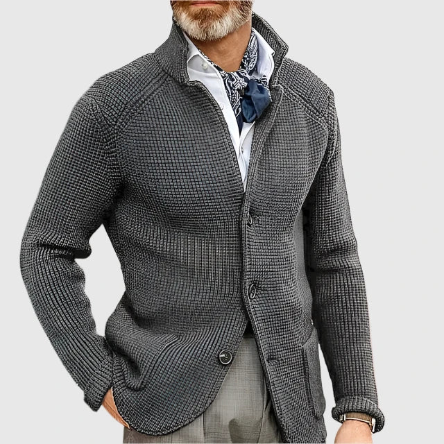 Cardigan en Maille Adrien | Homme, Coupe Ajustée et Chaude 12