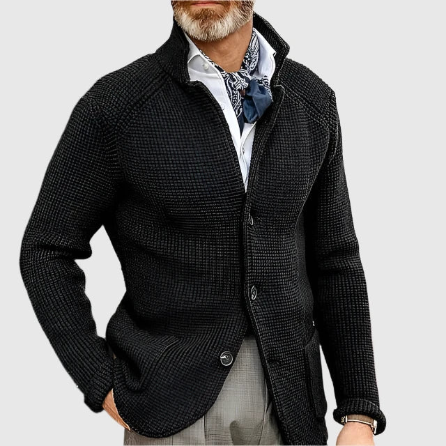 Cardigan en Maille Adrien | Homme, Coupe Ajustée et Chaude 11