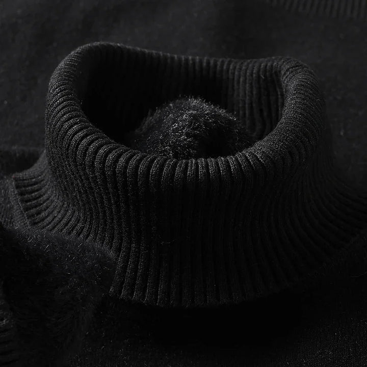 Pull Col Roulé Dolcevita Nicolas Homme | Chaud et Élégant 13