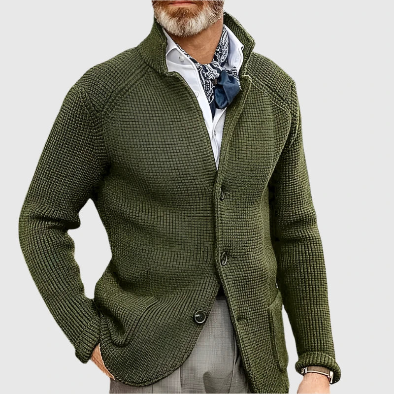 Cardigan en Maille Adrien | Homme, Coupe Ajustée et Chaude 7
