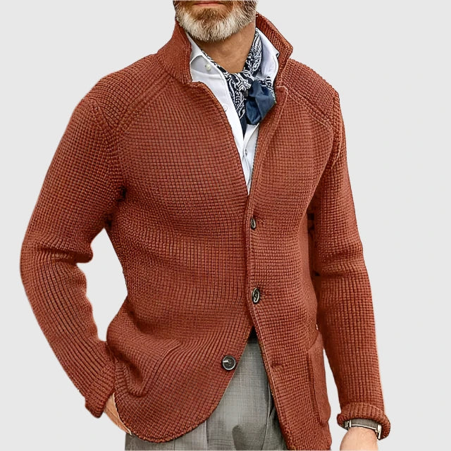 Cardigan en Maille Adrien | Homme, Coupe Ajustée et Chaude 5