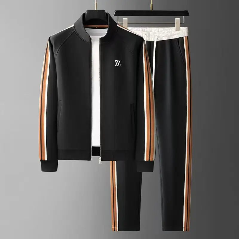 Ensemble de Survêtement Théo Homme | Veste Zippée, Col Montant 6