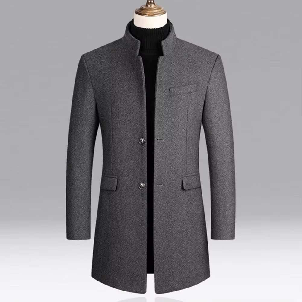 Manteau Intemporel Paul | Doublure Chaude, Coupe Ajustée, Homme 3
