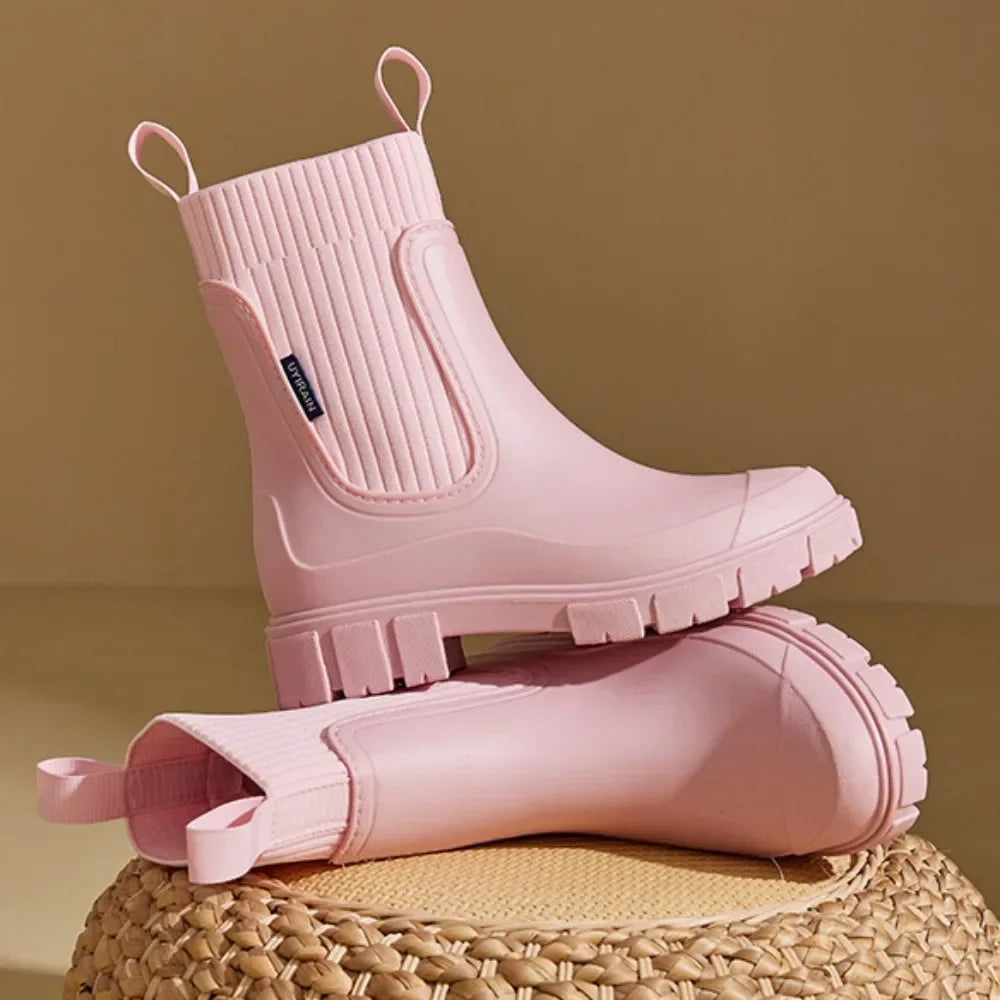 Bottes de Pluie Louise Femme | Imperméables, Tige Élastique 1