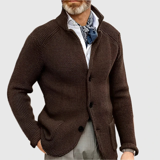 Cardigan en Maille Adrien | Homme, Coupe Ajustée et Chaude 1