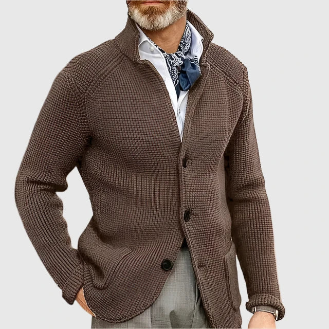 Cardigan en Maille Adrien | Homme, Coupe Ajustée et Chaude 9