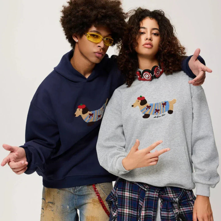 Sweat à Capuche Clémence Femme | Imprimé Artistique, Coupe Ample 1