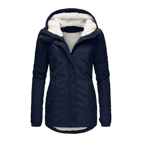 Manteau Eva Femme à Capuche | Doublure Chaude, Coupe Cintrée 7
