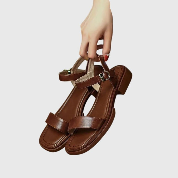 Sandales Celestia Femme | Cuir Orthopédique, Talon Colonne Confortable 3