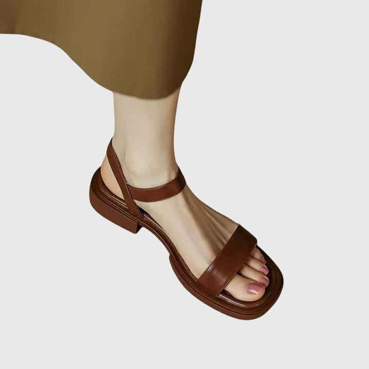 Sandales Celestia Femme | Cuir Orthopédique, Talon Colonne Confortable 5