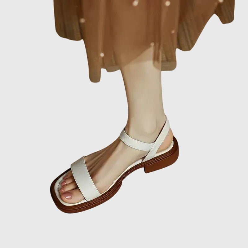 Sandales Celestia Femme | Cuir Orthopédique, Talon Colonne Confortable 6