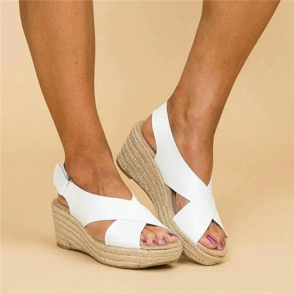 Sandales Femme Léonie | Confort Orthopédique en Cuir Synthétique 0