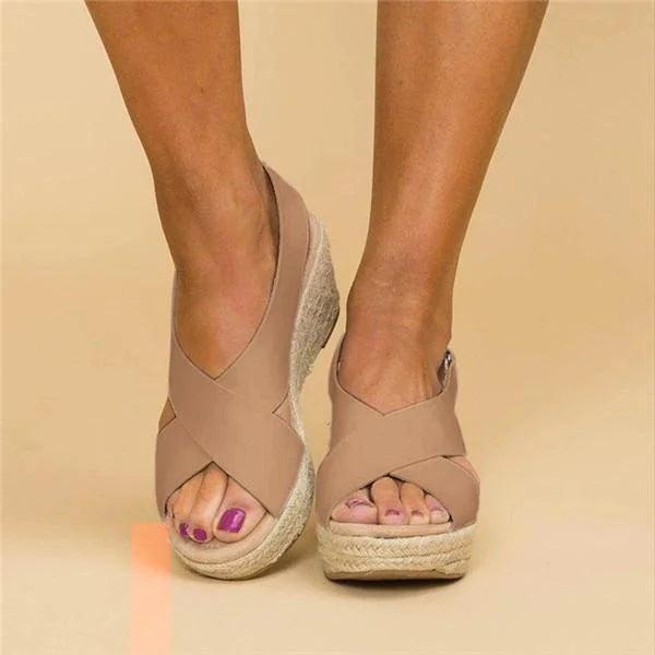 Sandales Femme Léonie | Confort Orthopédique en Cuir Synthétique 1