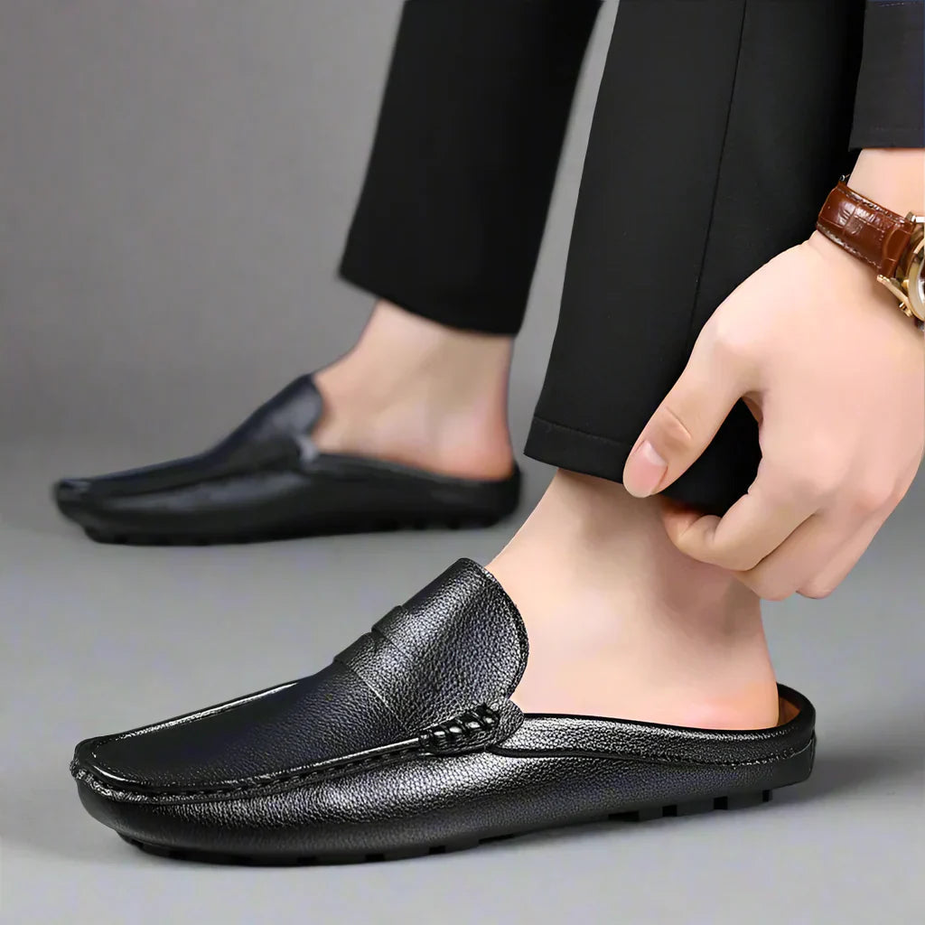Sandales Léon Homme | Cuir Respirant & Élégantes pour un Confort Optimal 0