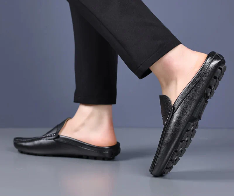 Sandales Léon Homme | Cuir Respirant & Élégantes pour un Confort Optimal 1