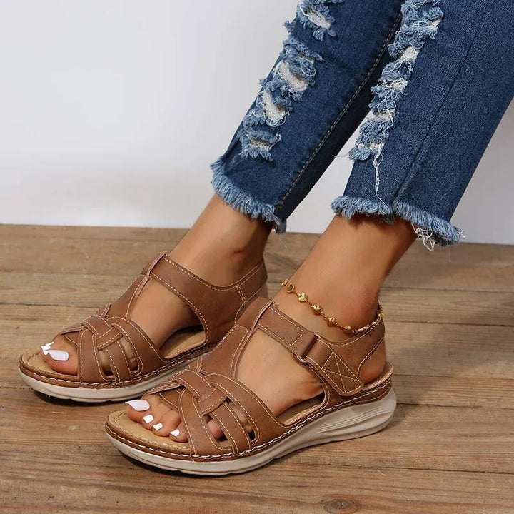 Sandales Levoire Femme | Orthopédiques en Cuir Synthétique, Confort et Élégance 2