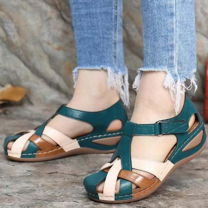 Sandales Orthopédiques Léa | Confort Vintage & Semelle Antidérapante 0