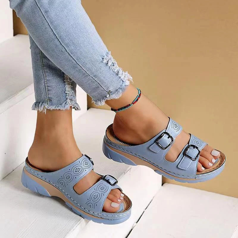 Sandales Sofia | Cuir Souple & Amorti Optimal pour Femmes 1