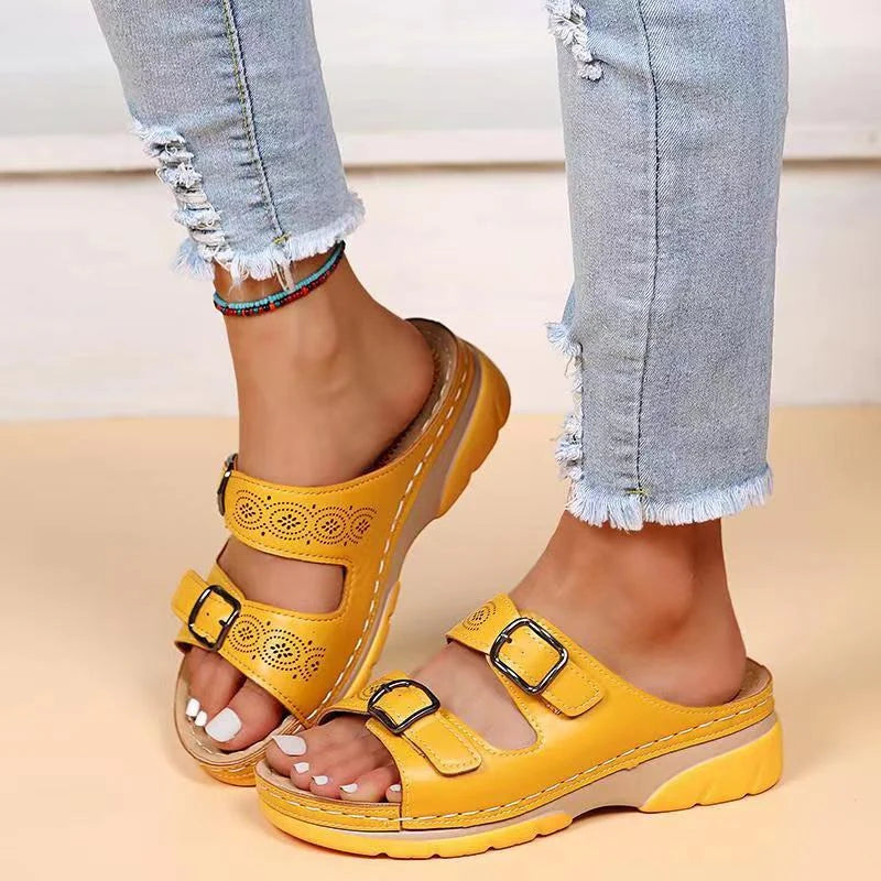 Sandales Sofia | Cuir Souple & Amorti Optimal pour Femmes 2