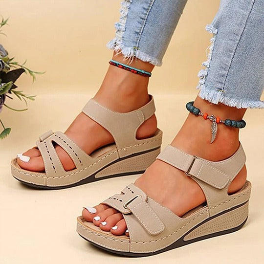 Sandales Solène Femme | Orthopédiques, Semelle Amortissante et Soutien Renforcé 0