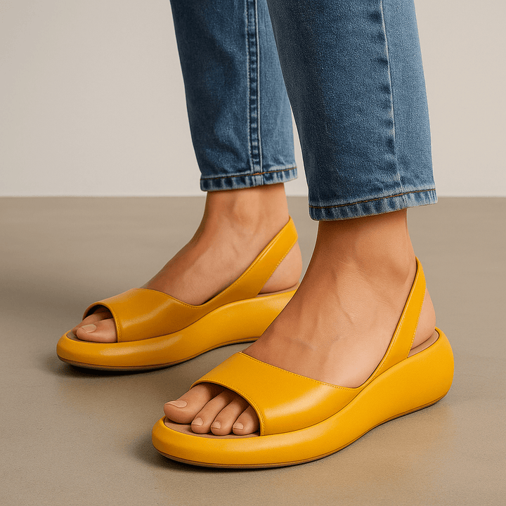 Sandales Solène Femme | Semelle Compensée & Bout Ouvert 2