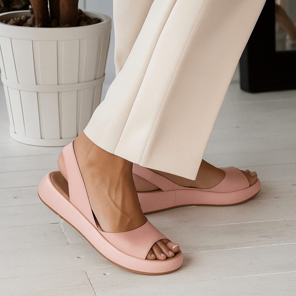 Sandales Solène Femme | Semelle Compensée & Bout Ouvert 3
