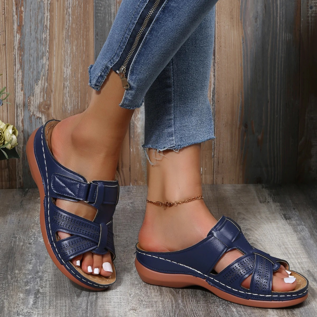 Sandales Solène | Bout Ouvert, Confort Optimal d'Été pour Femmes 3