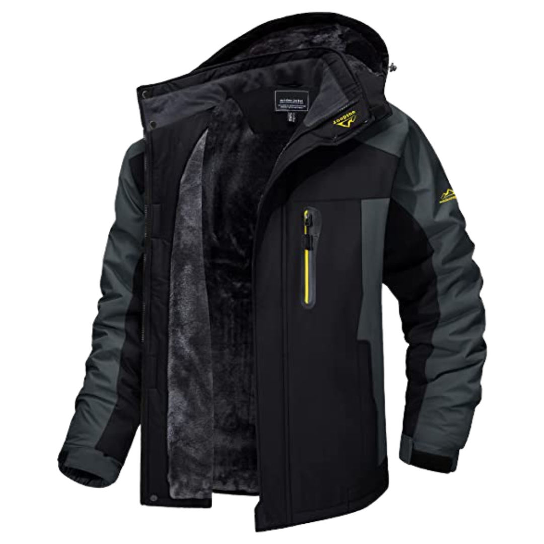 Veste Imperméable Maxime | Homme, Doublure Chaude, Coupe-Vent 3