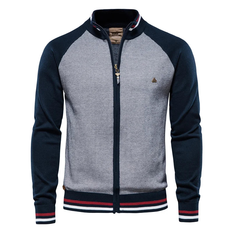 Cardigan Zippé Simon | Homme, Coupe Slim, Doublure Douce 2