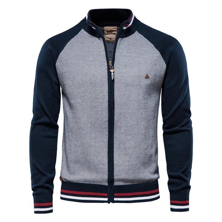 Cardigan Zippé Simon | Homme, Coupe Slim, Doublure Douce 2