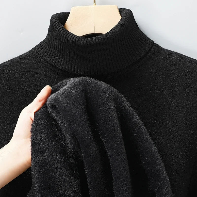 Pull Col Roulé Dolcevita Nicolas Homme | Chaud et Élégant 12