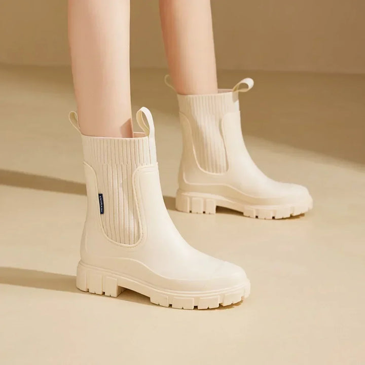 Bottes de Pluie Louise Femme | Imperméables, Tige Élastique 3