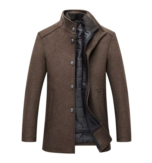 Veste d'Hiver Victor | Coupe Ajustée, Rembourrage Isolant, Homme 0