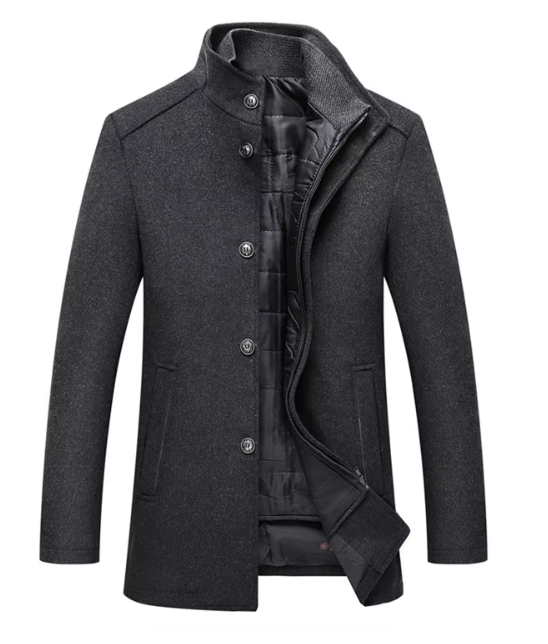 Veste d'Hiver Victor | Coupe Ajustée, Rembourrage Isolant, Homme 1