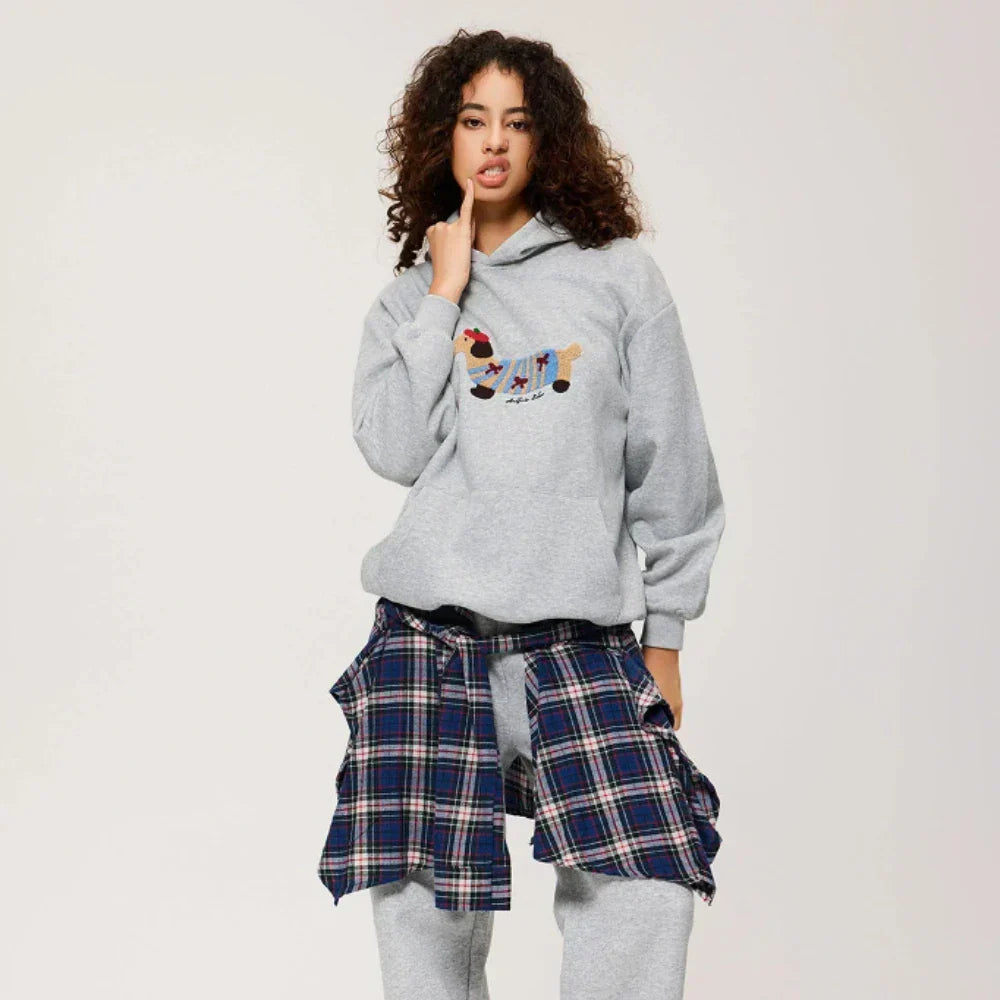 Sweat à Capuche Clémence Femme | Imprimé Artistique, Coupe Ample 2