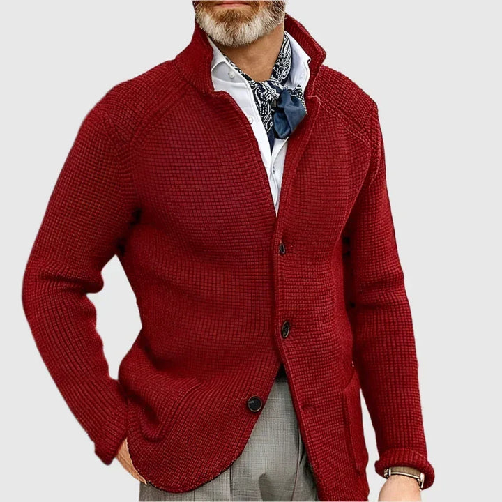 Cardigan en Maille Adrien | Homme, Coupe Ajustée et Chaude 2