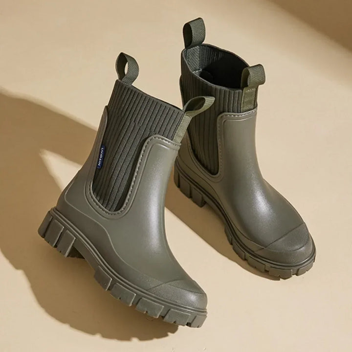 Bottes de Pluie Louise Femme | Imperméables, Tige Élastique 2