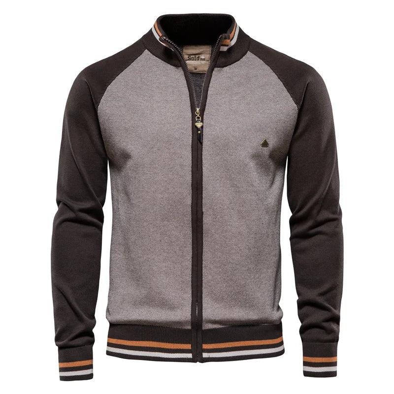 Cardigan Zippé Simon | Homme, Coupe Slim, Doublure Douce 3