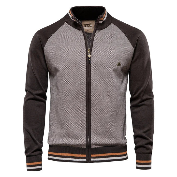 Cardigan Zippé Simon | Homme, Coupe Slim, Doublure Douce 3