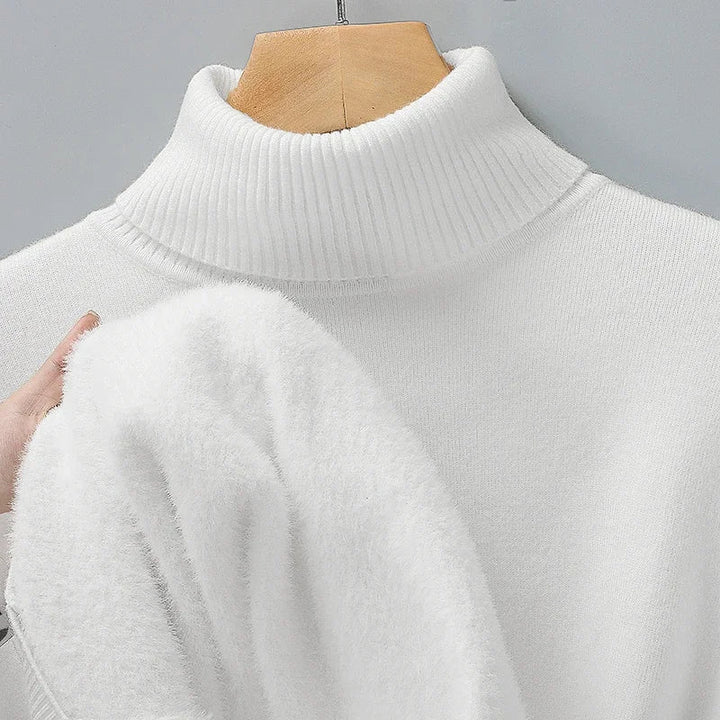 Pull Col Roulé Dolcevita Nicolas Homme | Chaud et Élégant 9