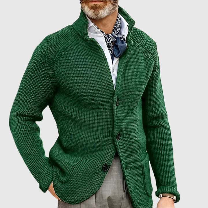 Cardigan en Maille Adrien | Homme, Coupe Ajustée et Chaude 3