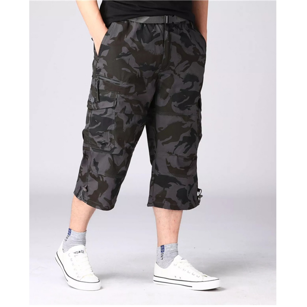 Short Cargo Homme Julien | Léger, Coupe Longue, Multiples Poches 0