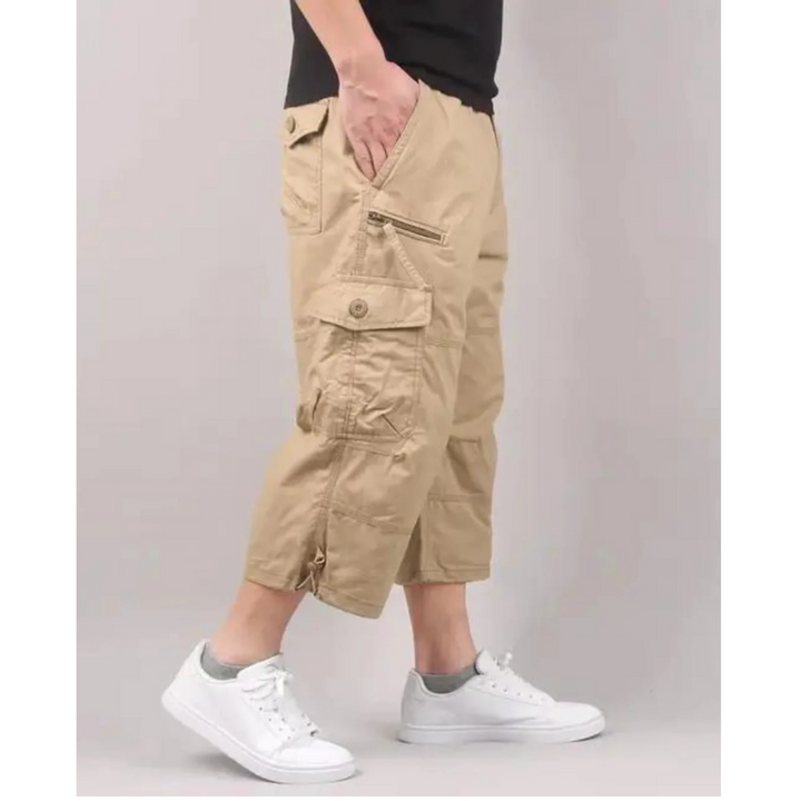 Short Cargo Homme Julien | Léger, Coupe Longue, Multiples Poches 1