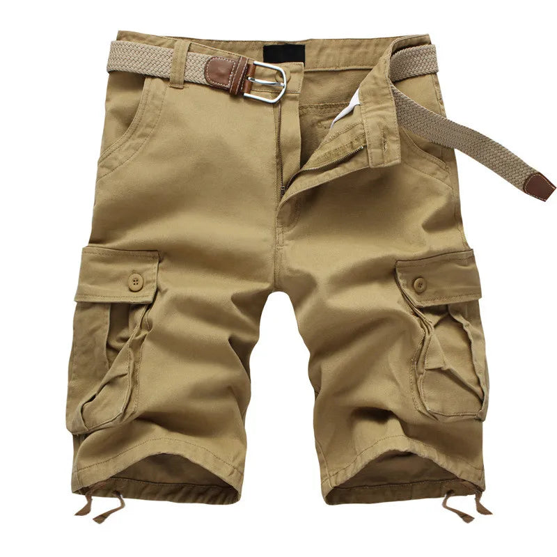 Short Cargo Konrad | Coton Confortable, Coupe Régulière Homme 0