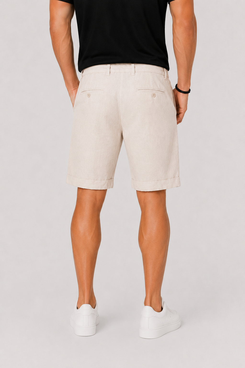 Short Celvon | Bermuda Homme en Lin Léger, Coupe Relâchée 1