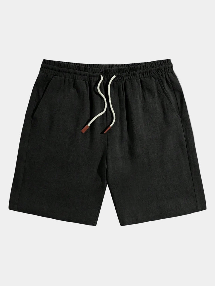 Short Eliott Homme | Taille Élastique, Coupe Droite en Coton 4