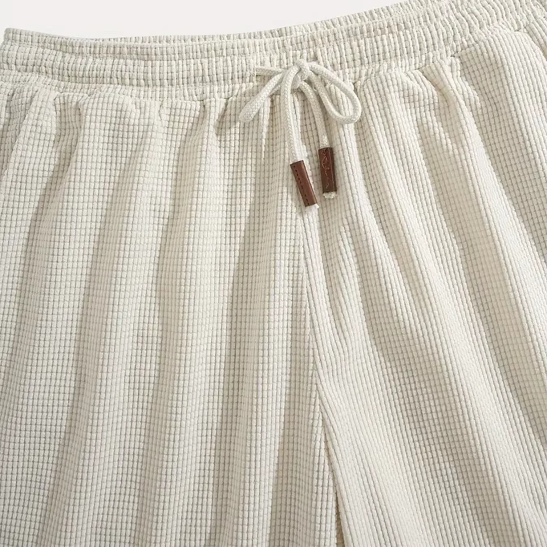 Short de Bain Aaron | Homme, Taille Élastique, Motif Texturé Estival 1